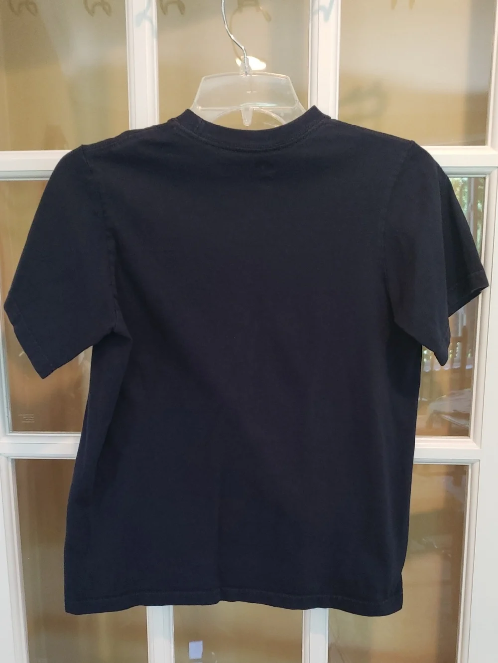 Nike Swoosh Graphic Navy Short Sleeve Tee Size: L